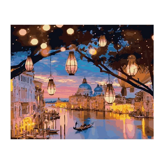 ArtLife 藝術生活 數字油畫DIY 50549 65 x 50cm, 宮燈夜明, 1個