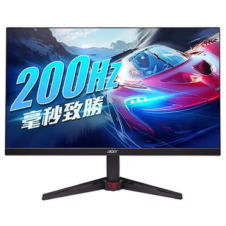 acer 宏碁 FHD桌上型螢幕 23.8型 IPS 200Hz 原廠保固, 60.5cm, VG240Y X1