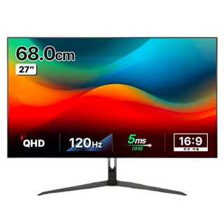 Jooyon QHD IPS 120Hz Type C 65W HDR 四邊窄邊框螢幕, Q27C65-120(無亮點), 68cm