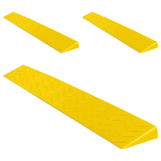 ReadyBox 安全門檻斜坡板 門檻斜坡支架, 3個, 黃色