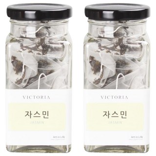 CLAYTON TEA VICTORIA 瓶茉莉花茶, 1g, 10入, 2個