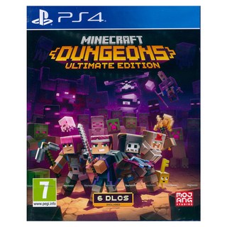 PS4 我的世界 : 地下城 終極版 中英文版, 單一商品, 1個