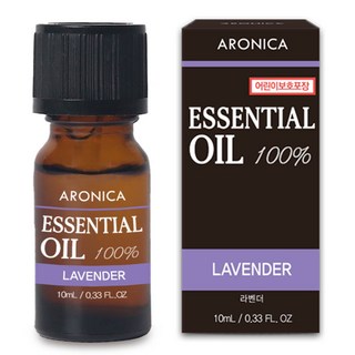 아로니카 퓨어등급 에센셜 오일, 라벤더, 10ml, 1개