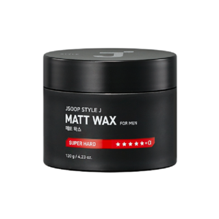 J'SOOP Style J 男士啞光髮蠟, 超級定型, 120g, 1罐