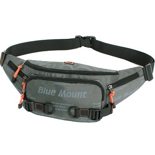 BLUEMOUNT 休閒防水登山腰包 CPZ24089YJ, 灰色
