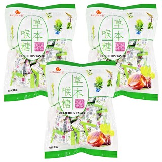 Chiao-E 巧益 草本風味喉糖, 140g, 3包