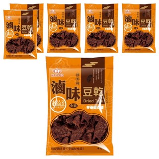 凱岳 頭等艙滷味豆乾, 全素非基因改造, 300g, 6包