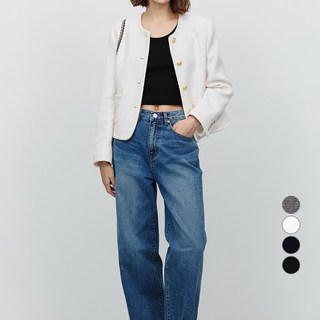 Dunst 女款經典毛圈粗花呢夾克 UDJA5A205