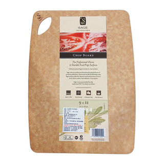 SAGE 無菌木砧板，耐高溫設計，適用於各種食材處理, 實用型, 23 x 30cm, 1個