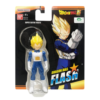 BANDAI 七龍珠公仔 FLASH系列 超級賽亞人貝吉塔 4吋, 1個