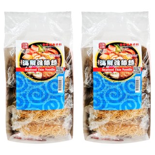 源順食品 海鮮雞絲麵 5包, 280g, 2袋