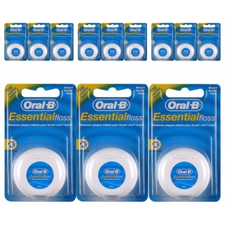 Oral-B 歐樂B 含蠟牙線, 1入, 12個