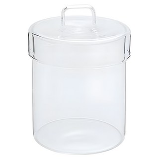 SHIMOYAMA 多用途耐熱玻璃儲物罐 附蓋, 1個, 430ml