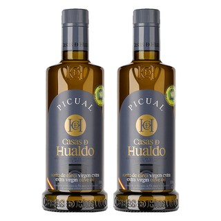 까사스디후알도 피쿠알 엑스트라 버진 올리브오일, 500ml, 2개
