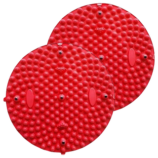 MICHAEL FITNESS 麥克健身 超慢跑指壓板, 55cm, 紅色, 2個