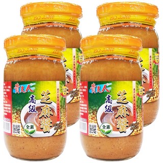 貴夫人 高級芝麻醬 230g，適用於大餅、饅頭、涼麵、土司, 4罐