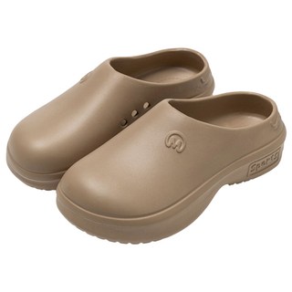 헨센 키높이 클로그형 슬리퍼, 브라운, 1개