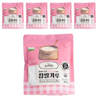 七甲農山糯米粉, 400g, 5包