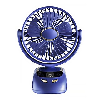 YUNMI 數顯夾子風扇, N33, 遠峰藍