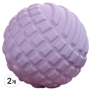 瑜珈按摩球, 2個, 紫色