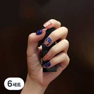 美國靈魂Iko指甲貼, QB337, 6套