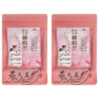 蔘大王 陳皮洛神纖暢茶包, 6g, 10包, 2袋