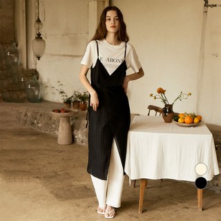 르아보네 여성용 쉬어 슬리브리스 드레스