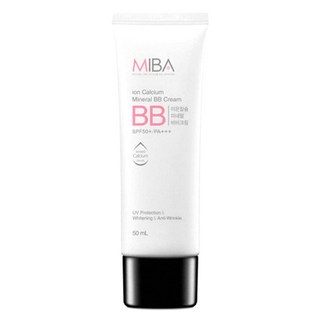 MIBA 鈣離子礦物BB霜 SPF50+ PA+++, 單色, 50ml, 1條
