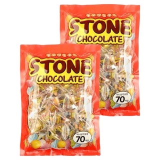 ILKWANG 石頭巧克力分享包 70入, 2包, 700g