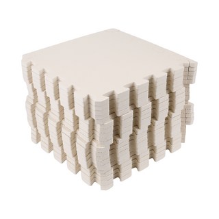 코멧 펫 반려동물 퍼즐 매트 32.5x32.5cm, 화이트, 1세트, 20개