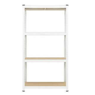 Pan Mulsan 輕量型DIY組裝角鋼層架 白色 800 x 400 x 1500 mm 4層