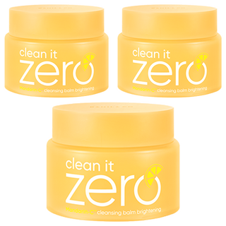 BANILA CO 芭妮蘭 Zero零感肌瞬卸凝霜 亮白款, 零乾澀 零殘妝 零髒污, 100ml, 3件