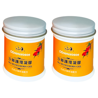 Dr.Royal 沙棘護理凝膠 俄羅斯, 天然沙棘味, 75g, 2罐