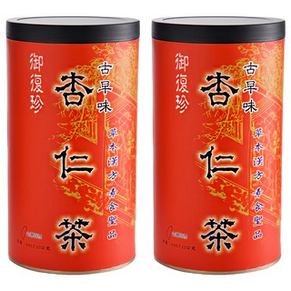 御復珍 古早味杏仁茶 460g 杏仁原香 添加堅果 (腰果、葵瓜子、南杏仁) 細緻研磨 沖泡飲品, 30g, 1入, 2罐