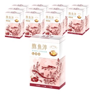 Fresh&Tasty 虱故鄉 熬魚淬 補氣蜆味, 虱目魚 新鮮大文蛤, 3包, 70ml, 4盒