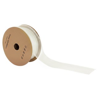joyparty 雪紡歐根紗緞帶 40mm 象牙白 9m, 1個