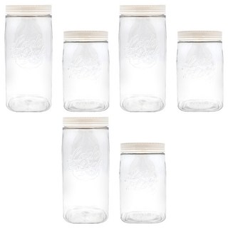 LocknLock 樂扣樂扣 Door Pocket 密封儲物罐組 750ml 3入 + 1L 3入, 1組