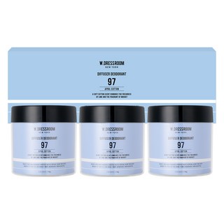 더블유드레스룸 No97 에이프릴 코튼 드레스&리빙 디퓨저 탈취제 본품, 110g, 3개