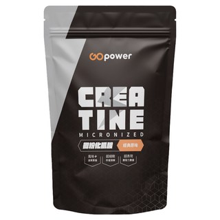 GOPower 果果能量 微粉化肌酸 經典原味, 400g, 1包