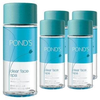 POND'S 旁氏 深層潔淨眼唇Spa卸妝液, 120ml, 5瓶