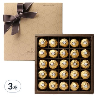 FERRERO ROCHER 金莎 巧克力禮盒 T25, 單品, 3個
