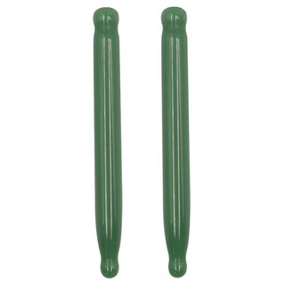 玉石撥筋棒 2支, 深綠色, 1組