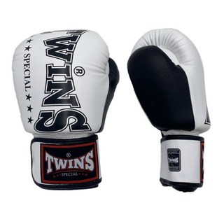 Twins 拳擊手套 雙手組 BGVL3-2TA, 黑色 + 白色