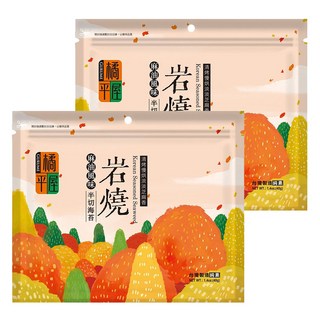 橘平屋 岩燒半切海苔，麻油風味，零食好滋味，下酒菜，包壽司，煮湯調味, 40g, 2包