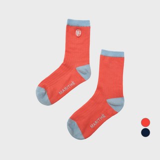 MaritheFrancoisGirbaud 兒童Enfant撞色襪