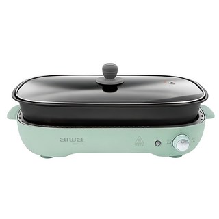 aiwa 愛華 電烤盤 4公升 分離式多功能 耐高溫食品級不沾塗層, AI-DKL02G