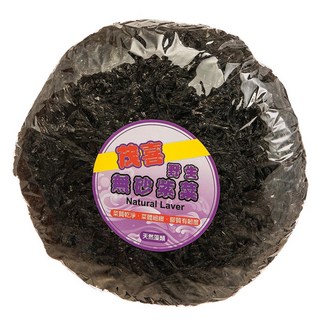 茂喜食品 野生無砂紫菜 菜質乾淨 菜體細緻 膠質有韌度 天然健康 100g, 1包