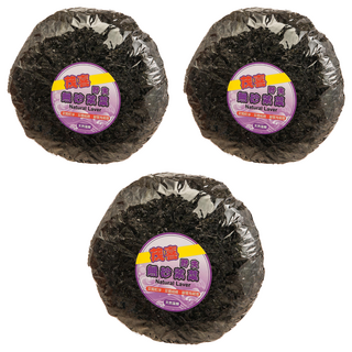 茂喜食品 野生無砂紫菜 菜質乾淨 菜體細緻 膠質有韌度 天然健康 100g, 3包