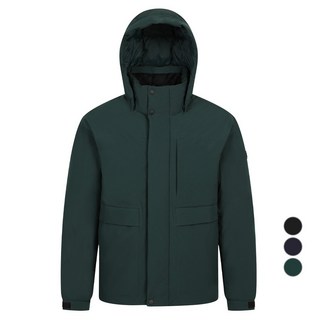 WESTWOOD 男款連帽高領鴨絨外套 WO4MTDM125