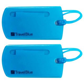 Travel Blue 英國藍旅 Jelly 果凍行李掛牌 TB016 2個